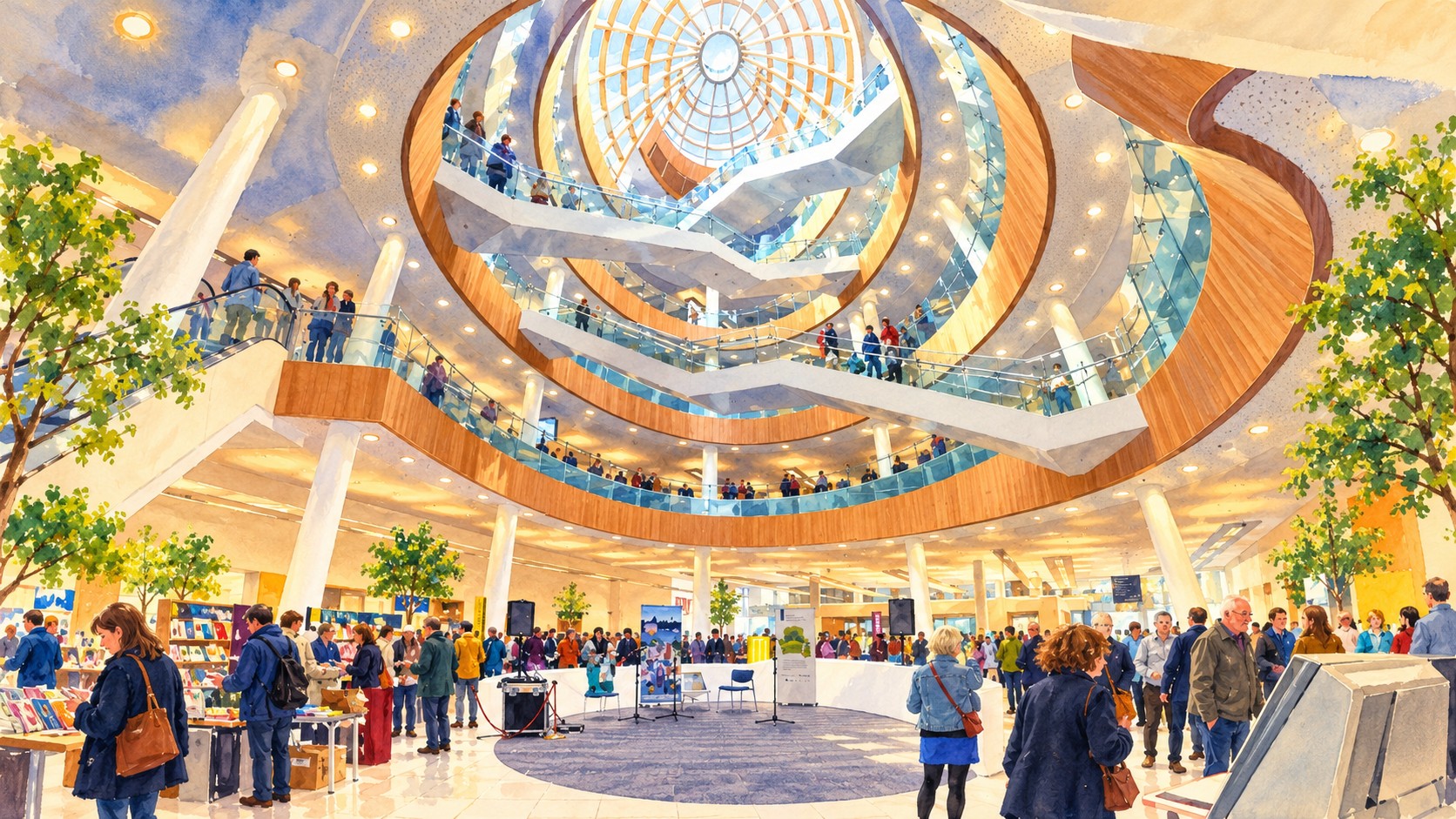 Artist’s impression of Liverpool Central Library
